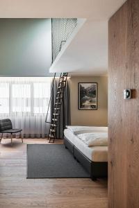 Postelja oz. postelje v sobi nastanitve Stadthotel Goldenes Schiff