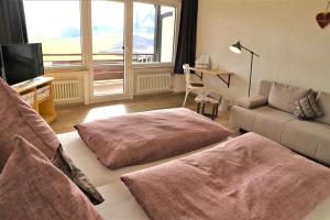 Posezení v ubytování Landpension Pferdekoppel - B&B - Self Checkin