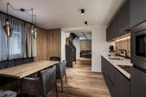 Küche/Küchenzeile in der Unterkunft hager's apartments