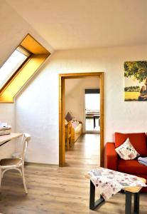Posezení v ubytování Landpension Pferdekoppel - B&B - Self Checkin