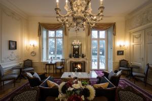 Posezení v ubytování Hotel Belle Epoque