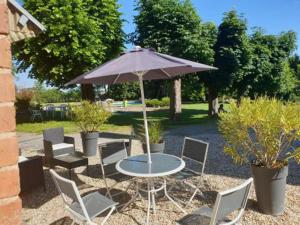 Zahrada ubytování Domaine de la Caure
