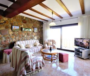 Χώρος καθιστικού στο Holiday Home Impala