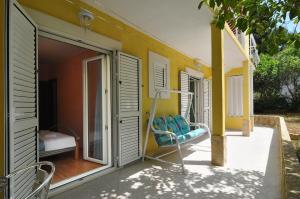 Zahrada ubytování Apartments Tojčić
