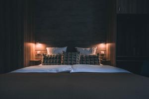 Katil atau katil-katil dalam bilik di AUBERGE FRANKENBOURG