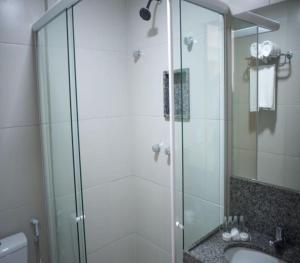 Koupelna v ubytování Villa d'Oro Hotel