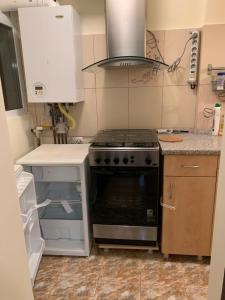 Kuchyň nebo kuchyňský kout v ubytování Studio 41