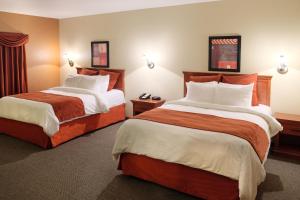 Cama o camas de una habitación en The Inn at Ohio Northern University