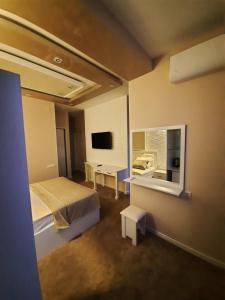 TV a/nebo společenská místnost v ubytování Hotel Juliet Yerevan