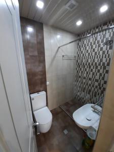 Koupelna v ubytování Hotel Juliet Yerevan