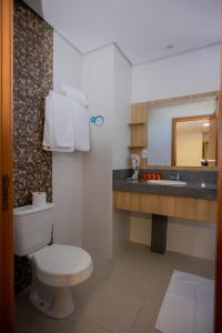 Ванная комната в Tri Hotel Chapecó