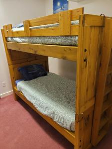 a couple of bunk beds in a room at Bowering Lodge in Blue Mountains