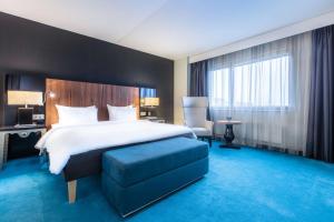 Una cama o camas en una habitación de Radisson Blu Hotel Malmö