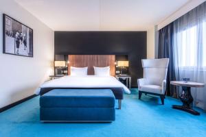 Una cama o camas en una habitación de Radisson Blu Hotel Malmö