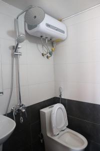 Koupelna v ubytování Mây Núi Homestay