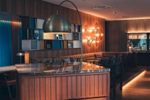 Lounge nebo bar v ubytování THE AOYAMA GRAND HOTEL