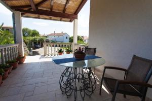 Balkón nebo terasa v ubytování Apartments Nedeljka