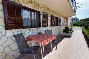 Balkón nebo terasa v ubytování Apartments Nedeljka