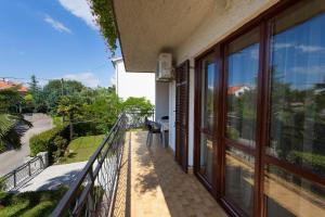 Balkón nebo terasa v ubytování Apartments Nedeljka