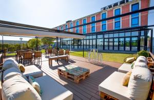 Posedenie v ubytovaní Hotel Salamanca Montalvo