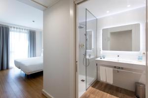 Kúpeľňa v ubytovaní Hotel Salamanca Montalvo