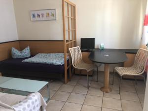 Posezení v ubytování Apartmenthaus Home24