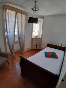 Katil atau katil-katil dalam bilik di Hotel Ribamar