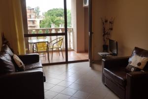 Posezení v ubytování Kalia Apartment Sunny Beach 2-Zimmer+Balkon TOP