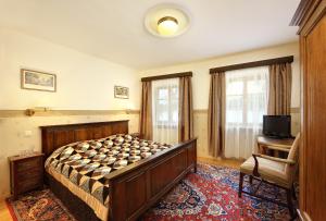 TV/Unterhaltungsangebot in der Unterkunft Hotel Konvice