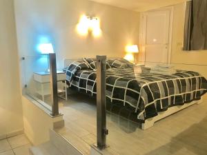 Postel nebo postele na pokoji v ubytování Villa Las Vistas Costa Adeje