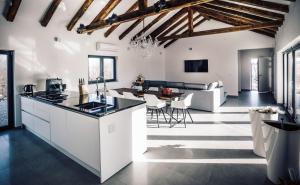 Kuchyň nebo kuchyňský kout v ubytování Luxury Villa Mala