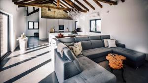 Posezení v ubytování Luxury Villa Mala