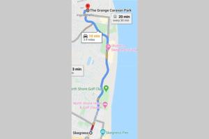 a map of the chevy chihuahua trail at Great Deals at The Grange, Ingoldmells in Skegness