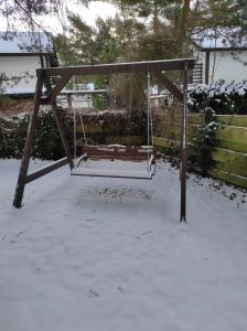 Detský kútik v ubytovaní Domek Poddąbie