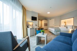Posezení v ubytování Nordsee Lodge
