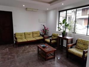 Posezení v ubytování Hotel Masseilot
