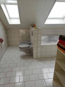 Koupelna v ubytování Ferienwohnung Reitinger