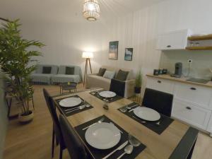 Jadalnia w apartamencie