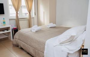 Posteľ alebo postele v izbe v ubytovaní Bed & Breakfast Lufra