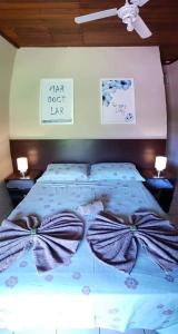 Cama o camas de una habitación en Vento Sul