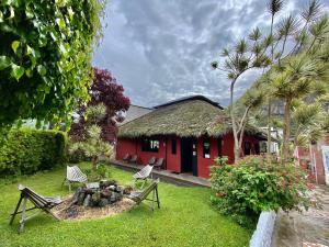 Zahrada ubytování Great Hostels Backpackers