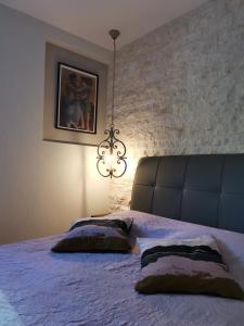 Postel nebo postele na pokoji v ubytování Ca' del mare 35m2