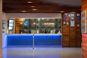 Vstupní hala nebo recepce v ubytování Hotel Ha