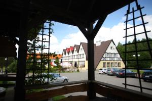 Budynek, w którym mieści się hotel