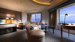 Posezení v ubytování Hotel New Otani Makuhari