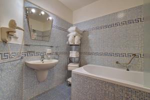 Koupelna v ubytování Hotel La Passionaria
