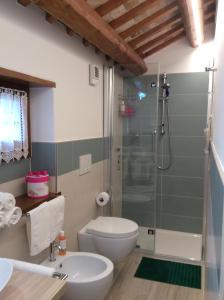 Koupelna v ubytování Giuliva B&B