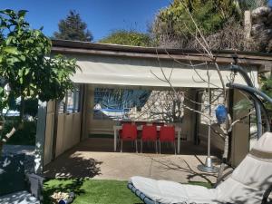 Budova, kde se chata nachází