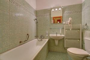 Koupelna v ubytování Hotel La Passionaria