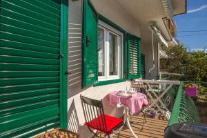 Balkón alebo terasa v ubytovaní Apartment Zorka 719